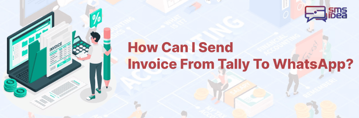How can I send invoice from Tally to WhatsApp?