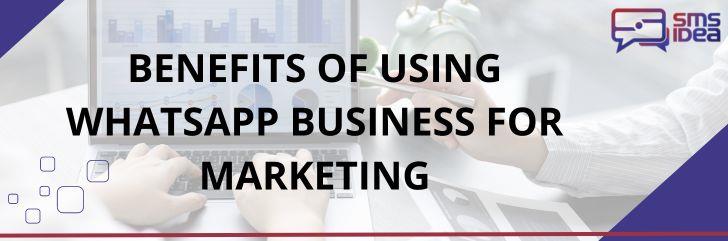 The Benefits of Using WhatsApp Business for Marketing